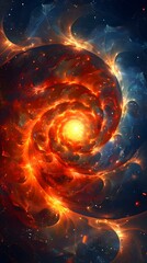 Obraz premium Nebula Vortex