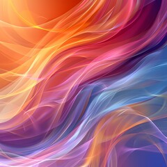 Obraz premium Colorful Waves