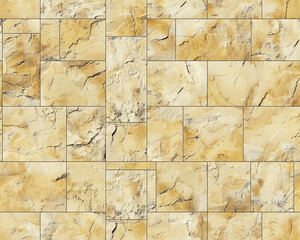 Seamless image of various colored tiles.