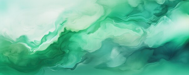 Abstract watercolor paint background by green and light Silver with liquid fluid texture for background --ar 5:2 --v 5.2 Job ID: 05d4e38b-2549-407b-abb8-fe7108f66b82