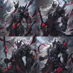 tcg game card design fantasy style border, Exceptional TCG creature card: Immerse in its intricate design, blending fantasy and strategy, AI