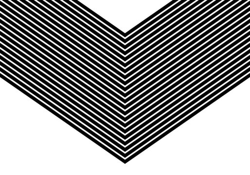 Fondo patr&oacute;n de tri&aacute;ngulo de trazado negro seguidos.