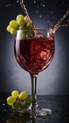 wine, glass, grapes, fruit, drink, grape, alcohol, white, isolated, food, green, beverage, red, wineglass, bunch, vine, liquid, juice, sweet, restaurant, juicy, winery, black, bar, fresh