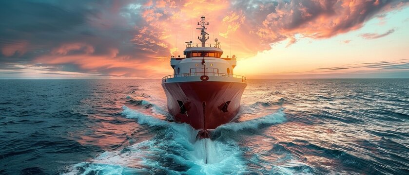 A maritime engineer designs ships with minimal ecological impact