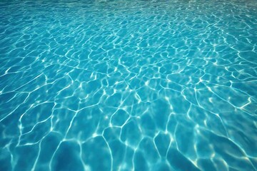 Obraz premium blue water surface