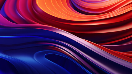 Abstract artistic 3D dynamic gradient background picture	
