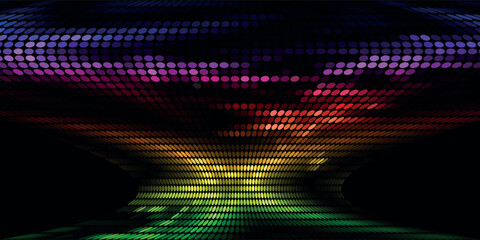 Obraz premium ata technology background. Abstract background. Connecting dots and lines on dark background. 3D rendering.