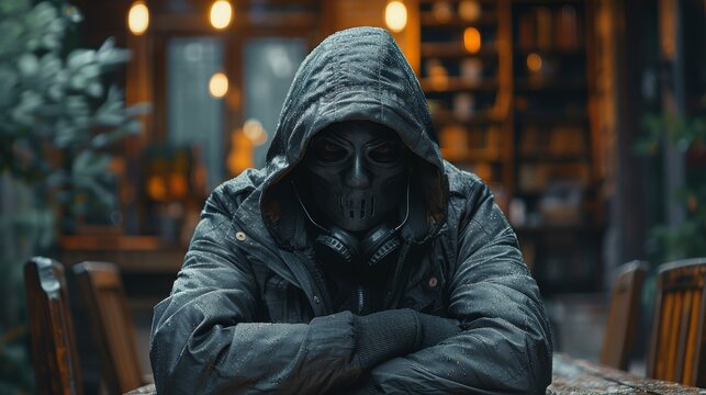 The internet banking spy. There are people who constantly watch your online activity in order to steal your personal information.