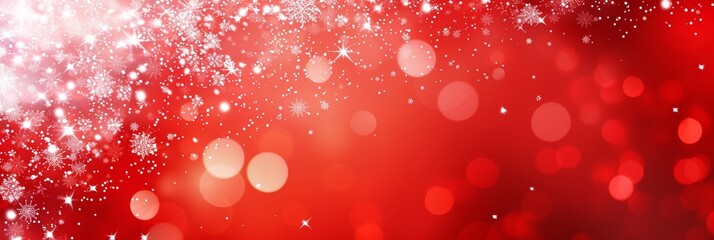 Abstract background with countdown motifs, celebratory banners, and festive lights