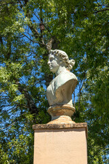 Stone Carving of Person, Bust
