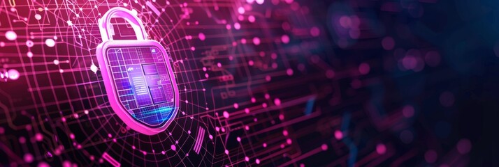 Obraz premium A futuristic digital landscape with a hand and finger connecting to various icons representing global marketing, strategy, and innovation