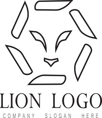 Lion Company Logo, lion company icon, lion company icon vector illustration, luxury logo, royal business logo, royal business icon, art & Illustration