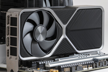 Modern computer GPU graphic card