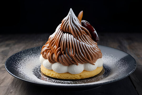 Mont Blanc dessert