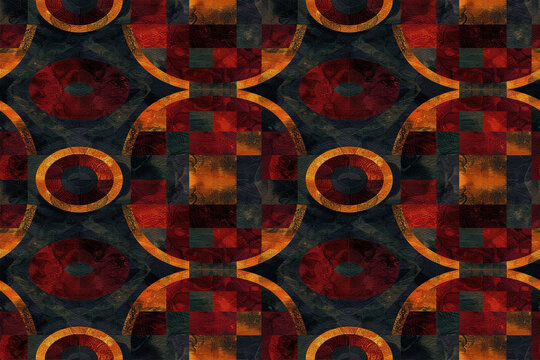 Casino carpet. Seamless casino carpet pattern. Hotel carpet. Motel carpet. Seamless rug texture. Seamless carpet pattern design. Geometric seamless casino floor texture. Casino floor.