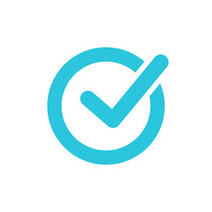 Yes. Check mark box icon. From blue icon set.