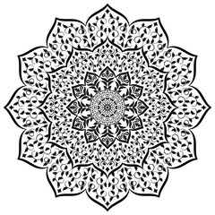 Luxury, Elegant and creative mandala pattern design