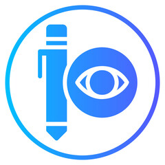 pen gradient icon