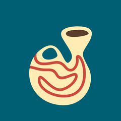 Abstract Vase Element Vector