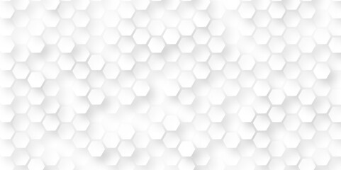 Honeycomb line art background. Simple beehive seamless pattern. Vector illustration of flat geometric texture symbol.