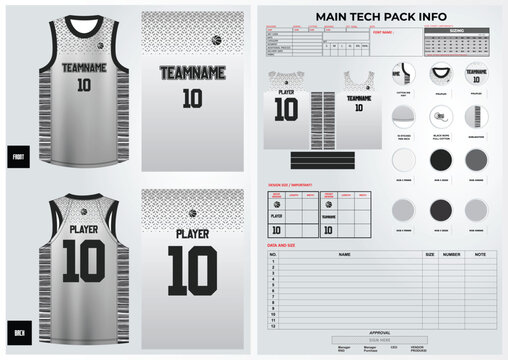 basketball jersey sublimation template
