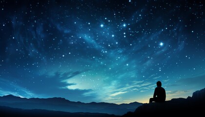 The beauty of the night sky is captivating