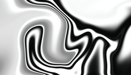 Liquid metallic texture. Wavy chrome metallic abstract background. Liquify shiny silver wave background.
