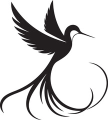  bird  silhouette white background 