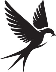 bird  silhouette white background 