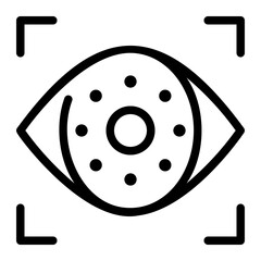 watcher line icon