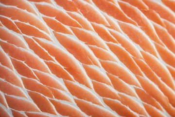 raw salmon fillet