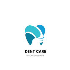 Dent care logo,Logo design,Vector design