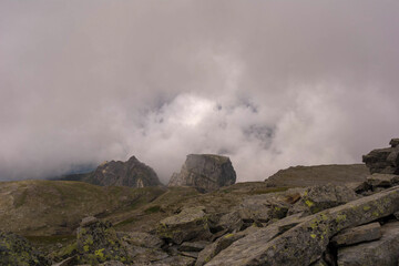 landscape from cistella peak summit