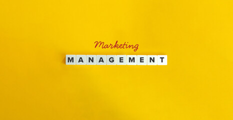 Marketing Management Term and Banner.