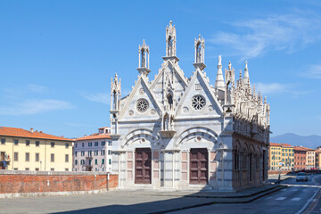 Obraz premium The Santa Maria della Spina in Pisa