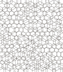 Obraz premium Molecule structure abstract tech background. Medical design. Science template, wallpaper or banner. Vector illustration Vector Formats