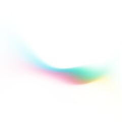 Obraz premium Grainy Gradient Texture Abstract Blob Shapes. Transparent PNG Element