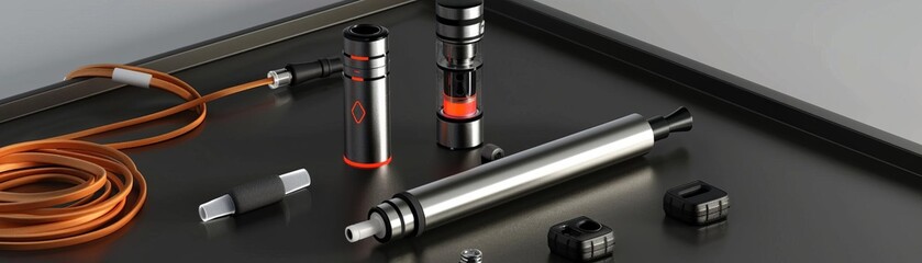 3D model of Starter kit for vaping beginners with userfriendly manual