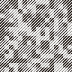 Hexagon Vector Abstract Geometric Technology Background. Halftone Hex Retro Simple Pattern. Minimal Style Dynamic Tech Wallpaper. Vector Formats