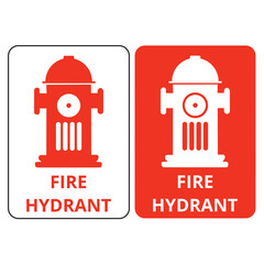 Naklejka premium Icono de boca de incendio sobre un fondo blanco. Vista de frente y de cerca. Copy space