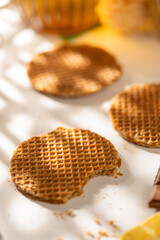  stroopwafels or caramel Dutch Waffles