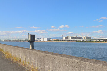 Fototapeta premium 大阪・大和川