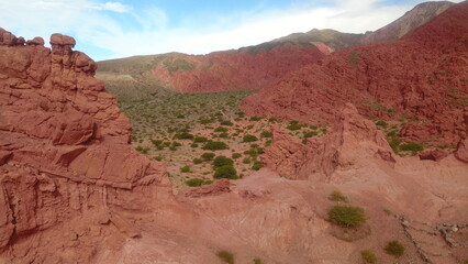 Desert landscape of northwestern Argentina