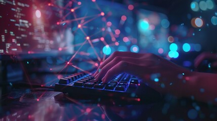monitoring cyber network security