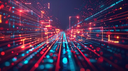 5G or 6G dot line mobile technology. Wireless data network and connection technology concept. high-speed, futuristic background. vector design.