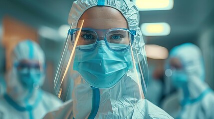 Public health and epidemic response, modern healthcare facility