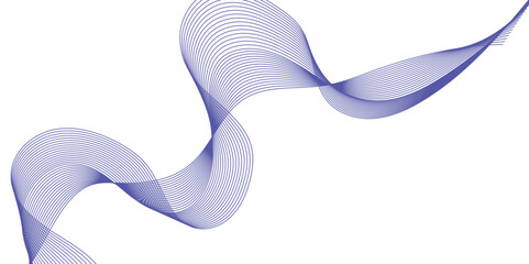 Fototapeta premium Abstract wave line for banner, template, wallpaper background. Abstract wave element for design. Digital frequency track equalizer, Abstract wave line for banner, template, wallpaper background. 