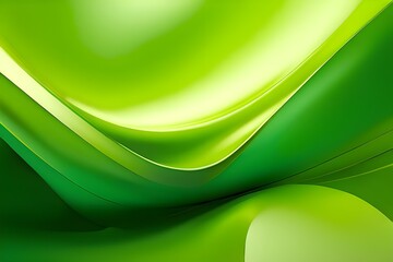 Green abstract background with wavy lines, creating a dynamic and vibrant visual composition.