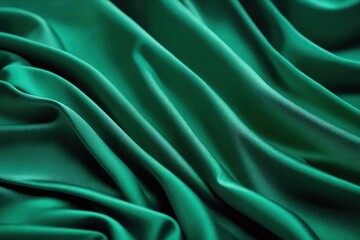 Fototapeta premium green silk background