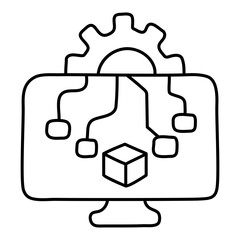 Perfect design icon of system setting

